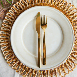 Araw Woven Abaca Placemats, Set of 2
