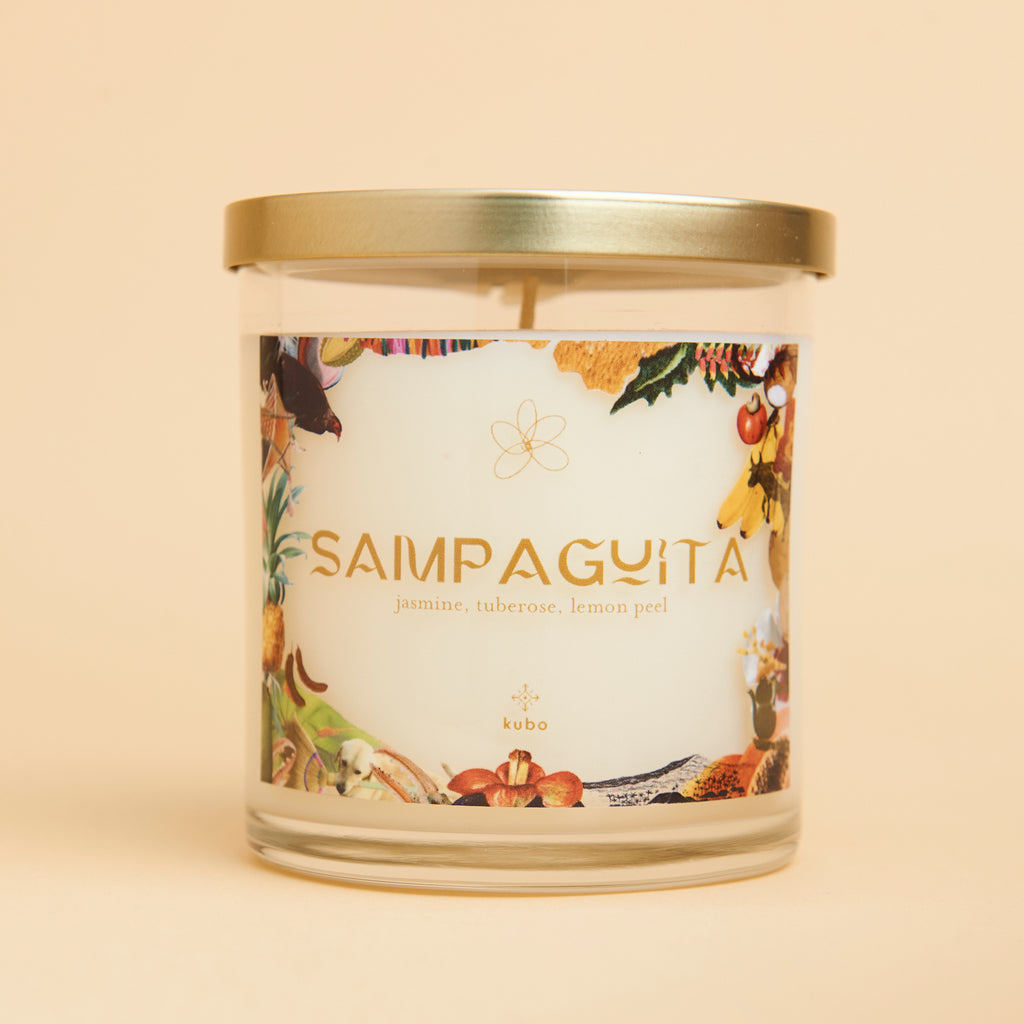 Sampaguita Candle In Palm Leaf Box Kubo sampaguita-candle-in-palm-leaf-box-kubo